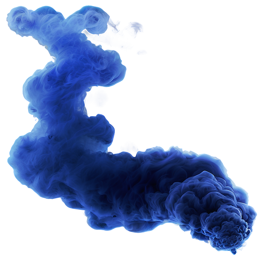 Electric Blue Smoke Png 27