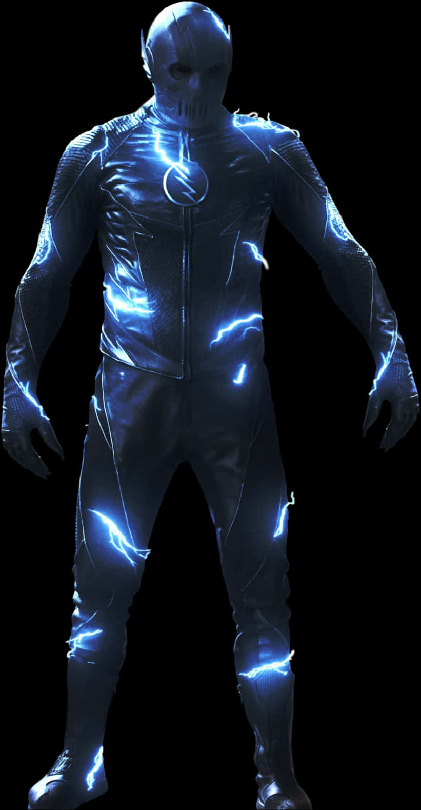 Electric Blue Superhero Costume