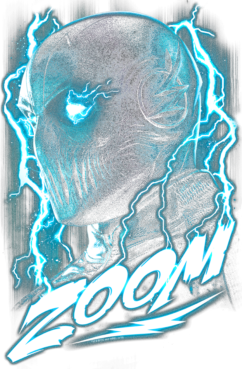 The Flash Zoom Youth T Shirt - Illustration, HD Png Download PNG with transparent background