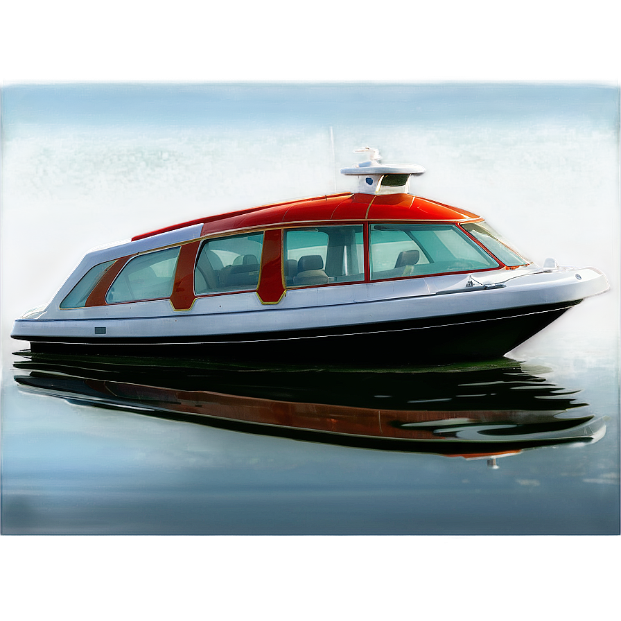 Electric Boat PNG 06202024 PNG with transparent background