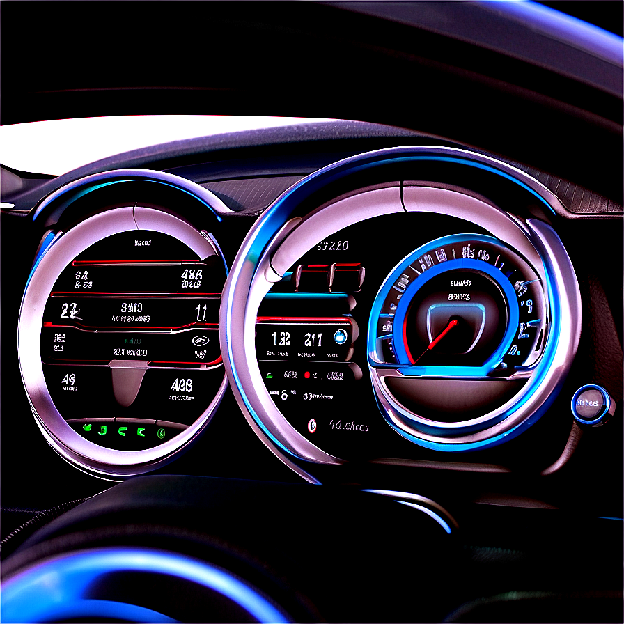 Electric Car Dashboard View Png Tux