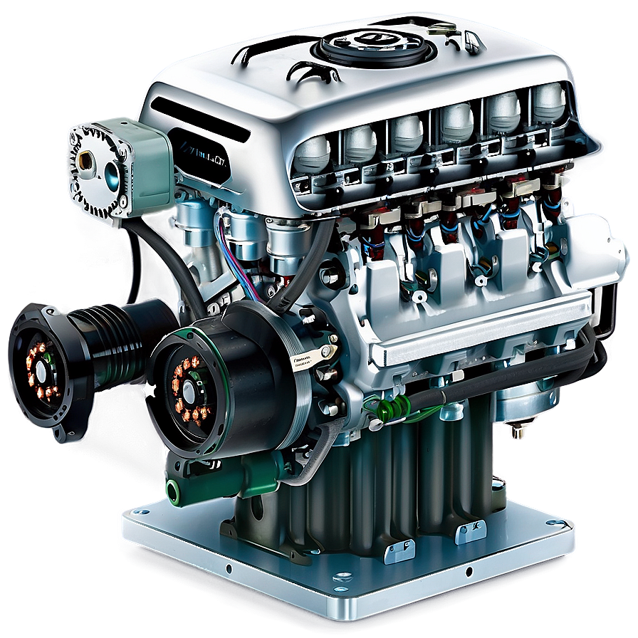 Electric Car Engine Setup Png 31