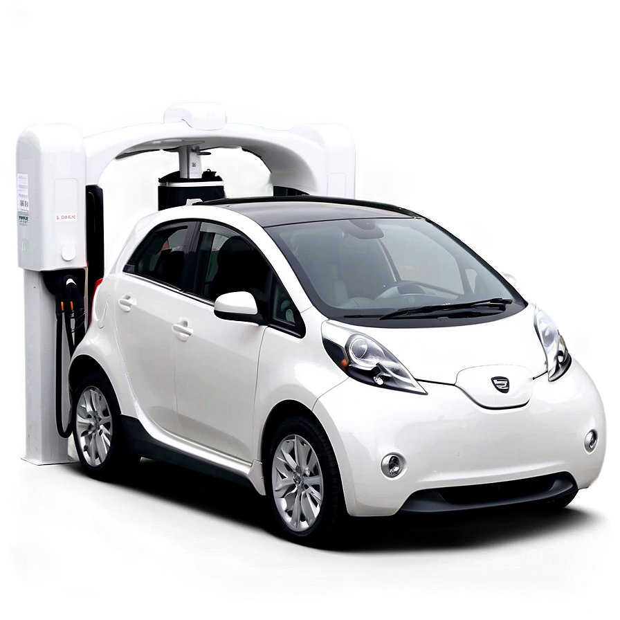 Electric Car Front View PNG aog PNG with transparent background
