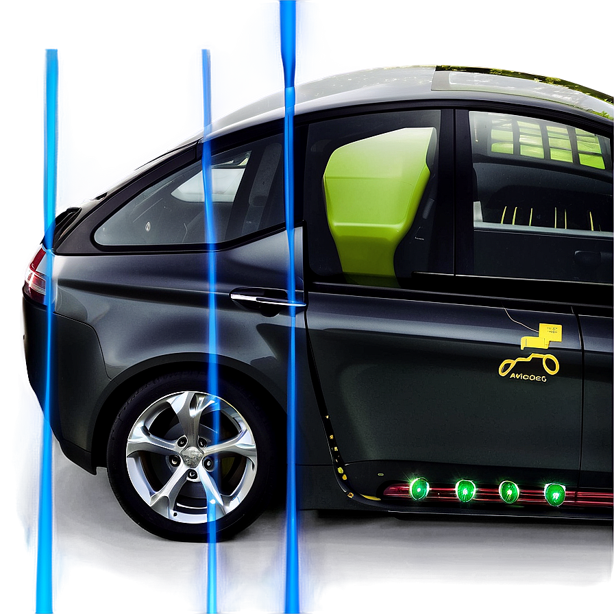 Electric Car Technology Showcase PNG 81 PNG with transparent background