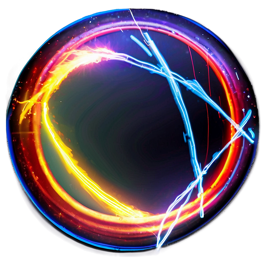 Electric Circle Glow Png Ncr57