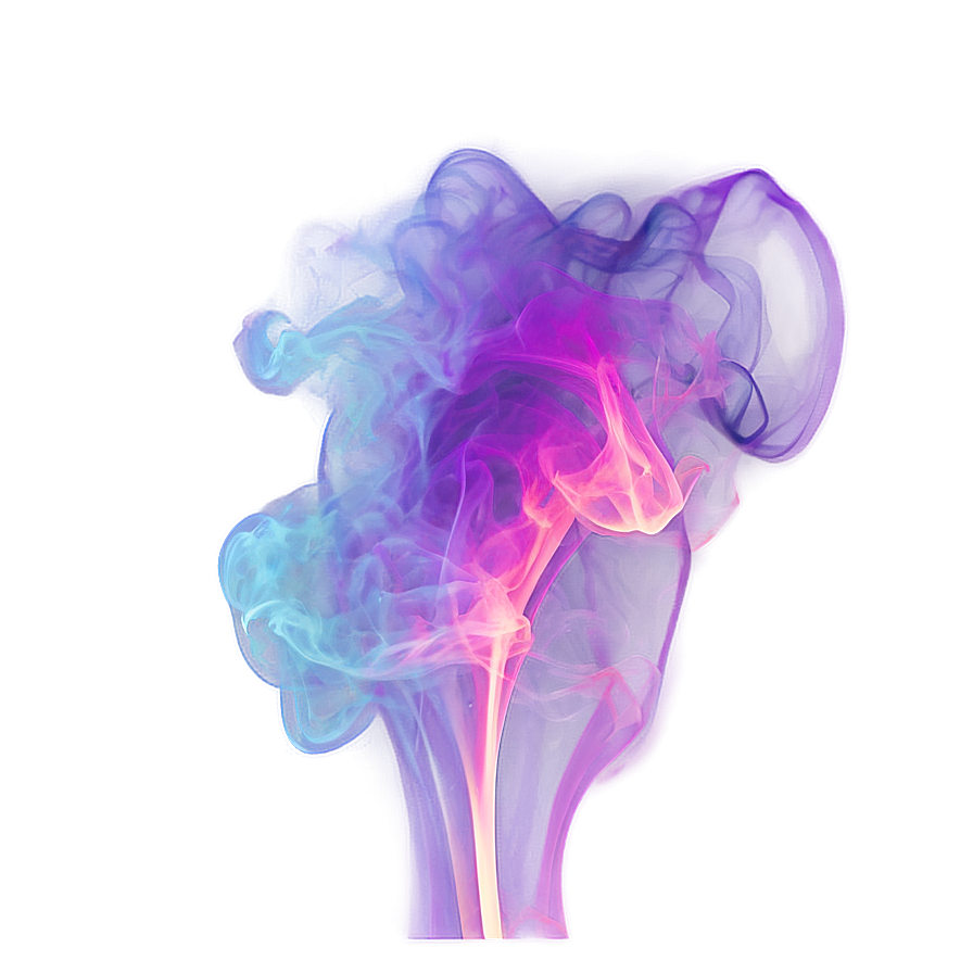 Electric Color Smoke Flow Png Pgk26