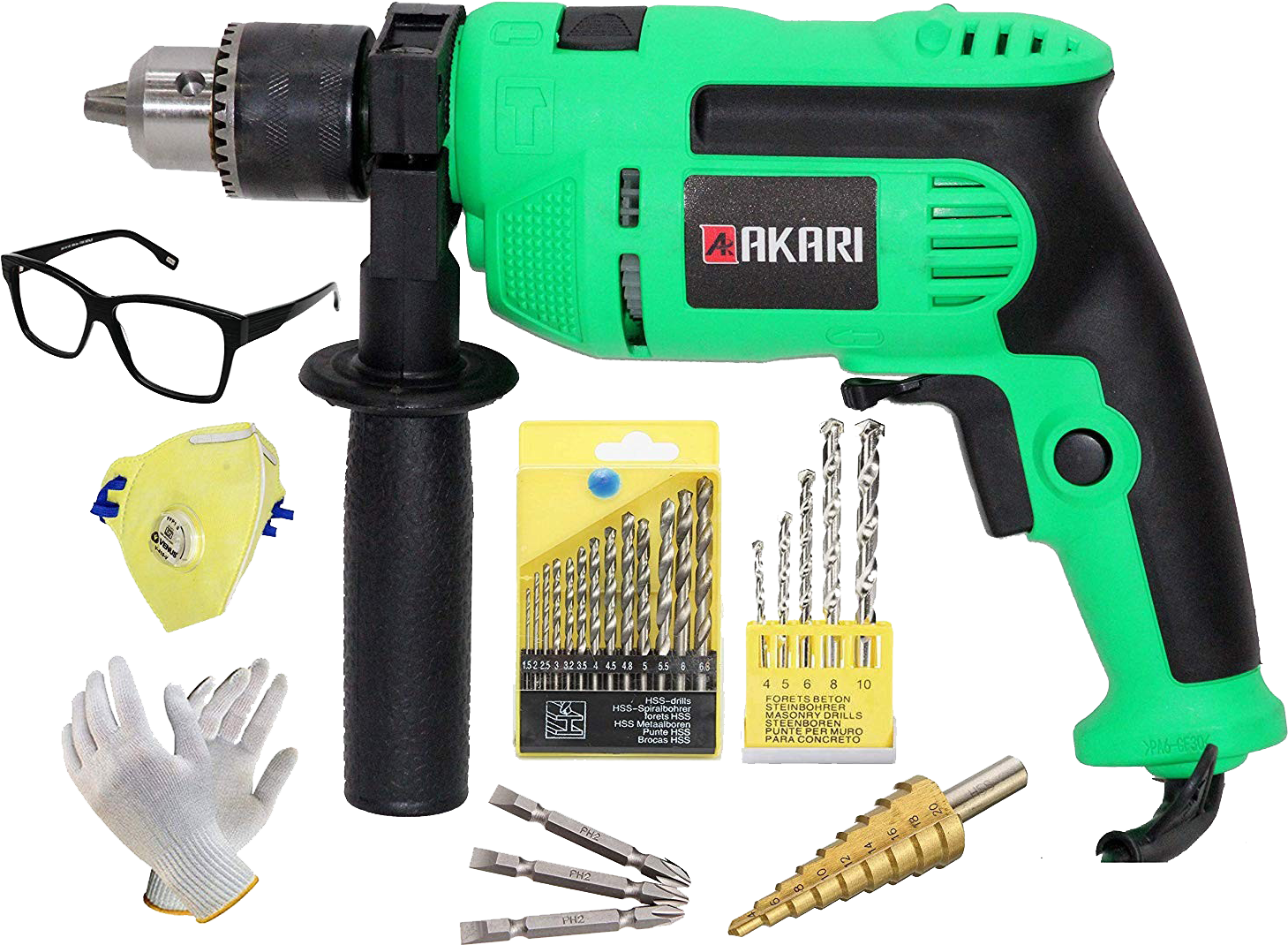 Electric Drilland Accessories Set