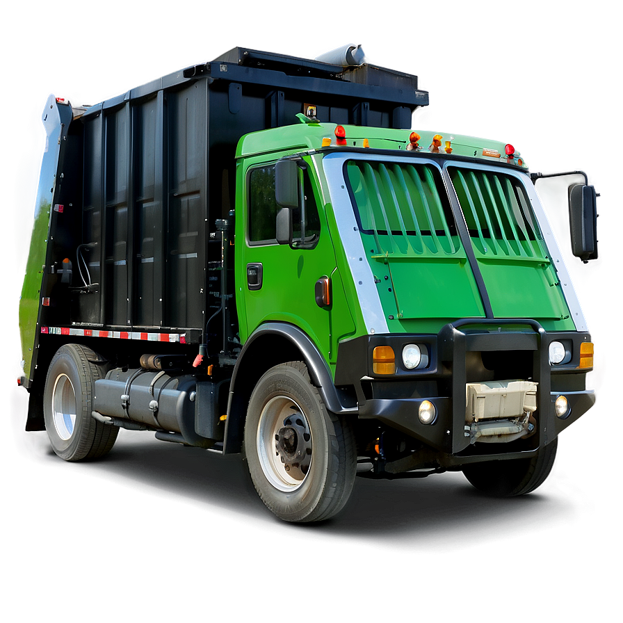 Electric Garbage Truck Png 06202024