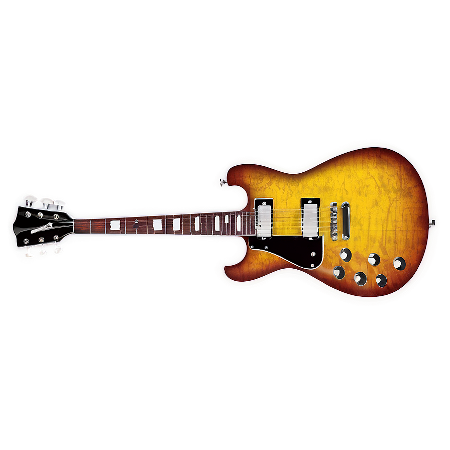 Electric Guitar Drawing Png 05252024