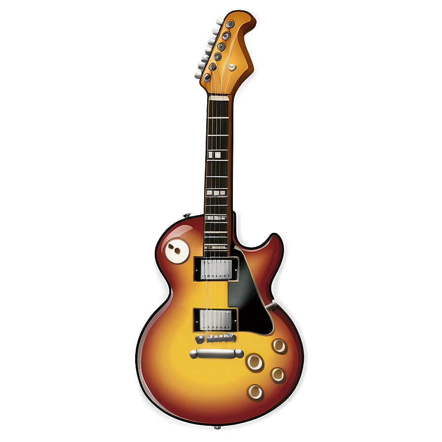 Electric Guitar Emoji Png Fbf60