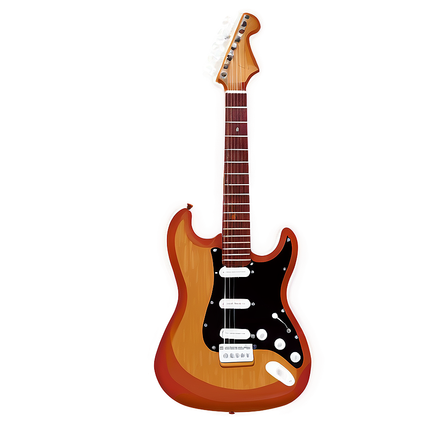 Electric Guitar Sketch Png 05252024