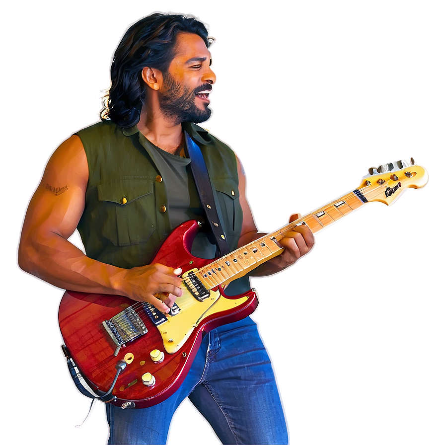 Electric Guitar Solo Png 05252024