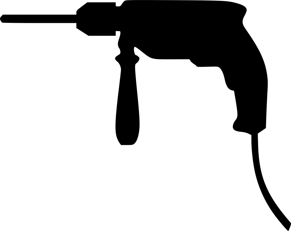 Hammer Drill Wall T Cable - Hammer Drill Icon Svg, HD Png Download PNG with transparent background