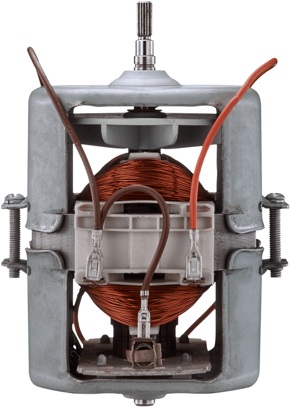 Electric Motor Cutaway View