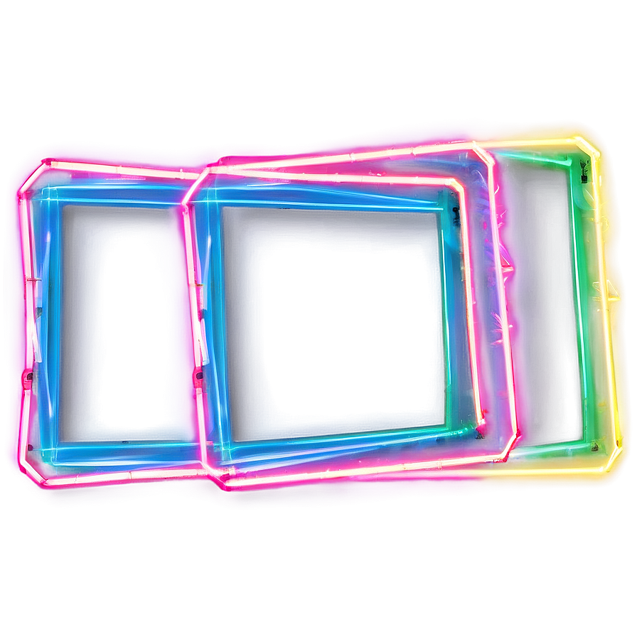 Electric Neon Frames Png Afy35