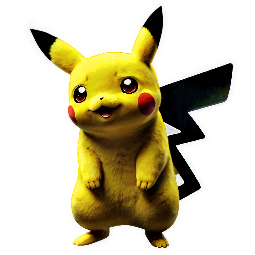 Electric Pikachu PNG lje PNG with transparent background