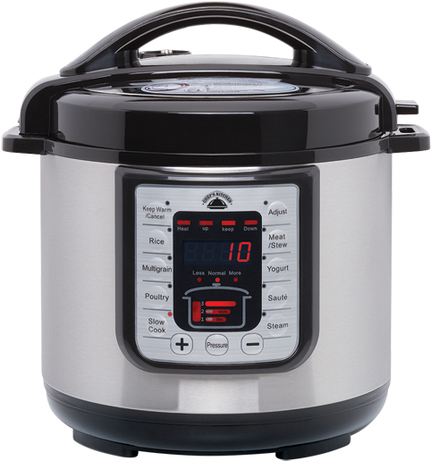 5qt Chefman Electric Pressure Cooker'Title='2 - Pressure Cooker Transparent Png, Png Download PNG image with a transparent background, free high-resolution download