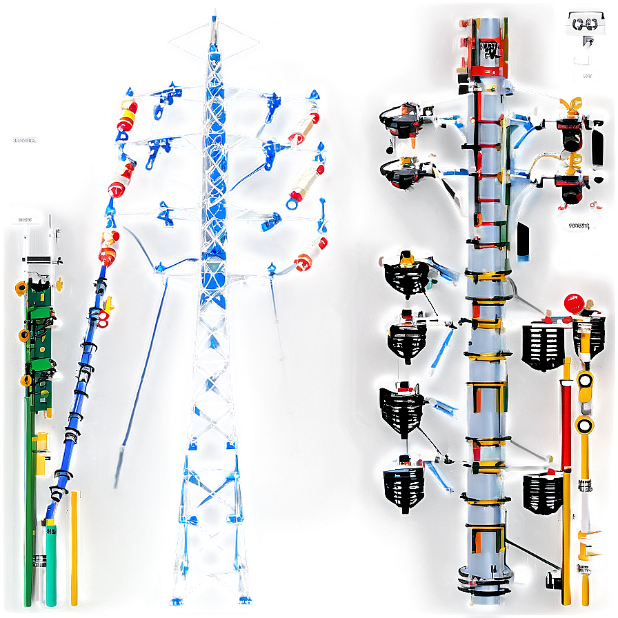 Electric Pylon Networks Png 38