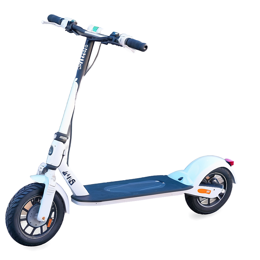 Electric Scooter In Park Png Wvv