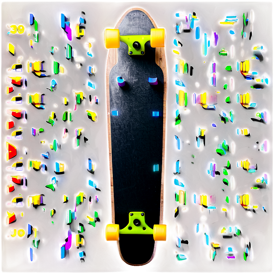 Electric Skateboard Deck Pattern Png 06282024