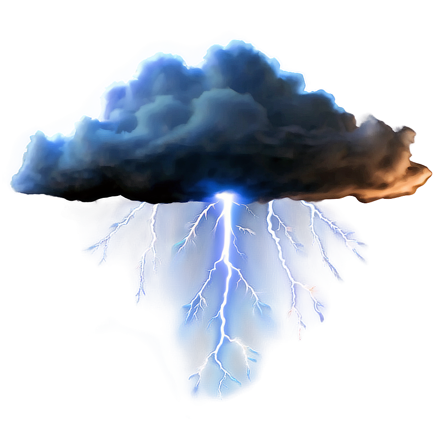 Electric Thunderstorm Atmosphere PNG ctp PNG with transparent background