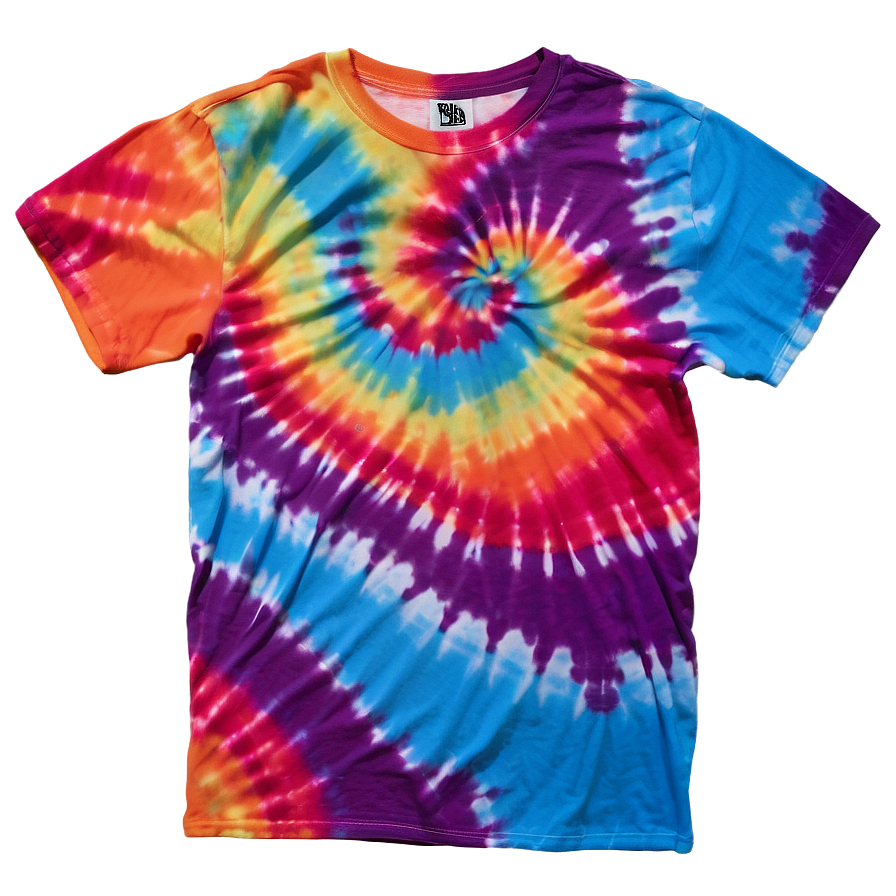 Electric Tie Dye Shirt Png Kif