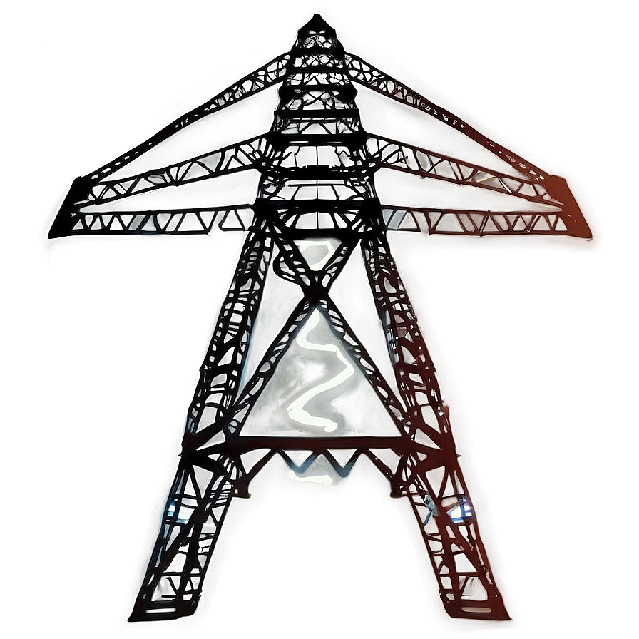 Electric Tower PNG 05212024 PNG with transparent background