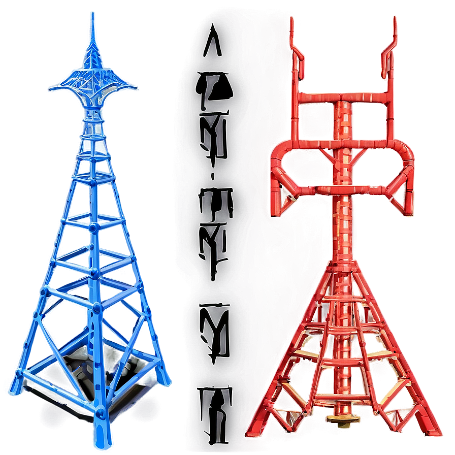 Electric Tower PNG 05212024 PNG with transparent background
