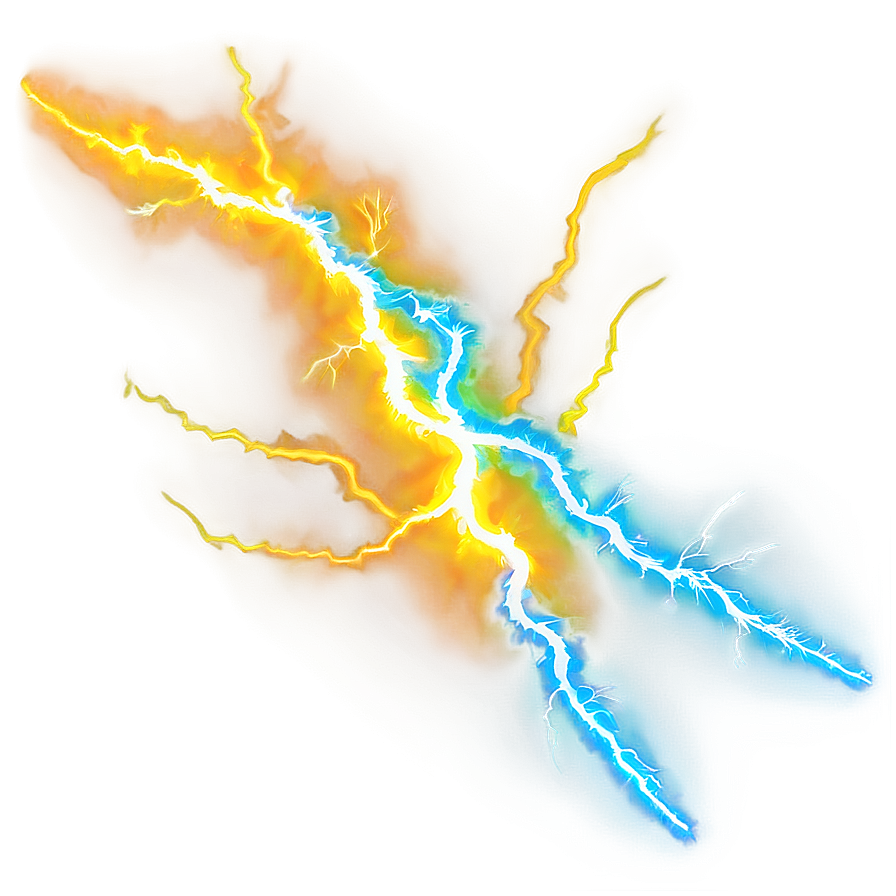 Electric Yellow Lightning Png Dkh