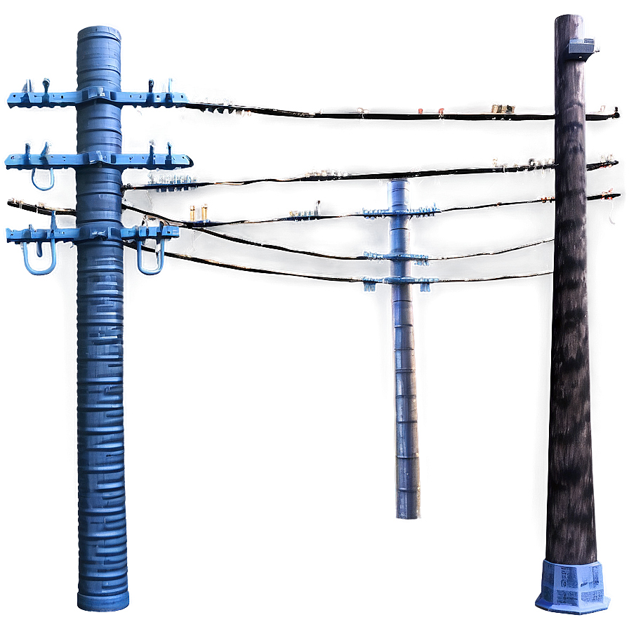 Electrical Poles And Wires Png 06282024