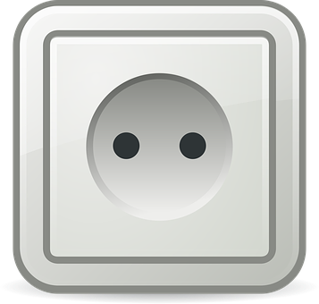 Electrical Socket Icon PNG with transparent background