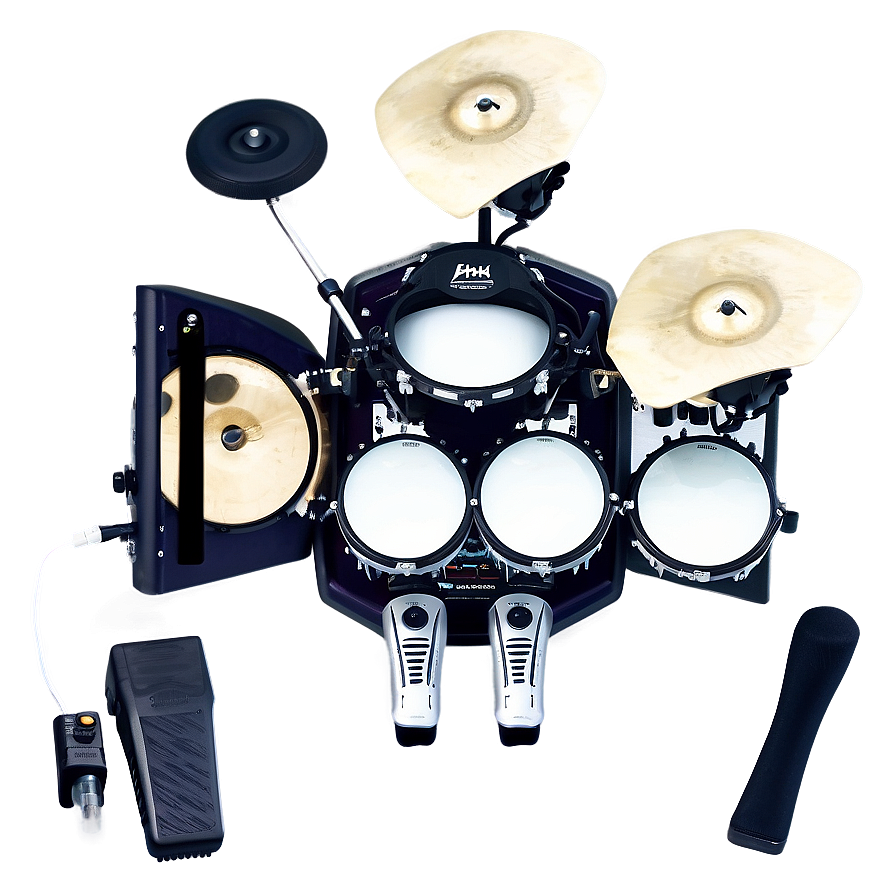 Electronic Drum Kit Png Pjf75