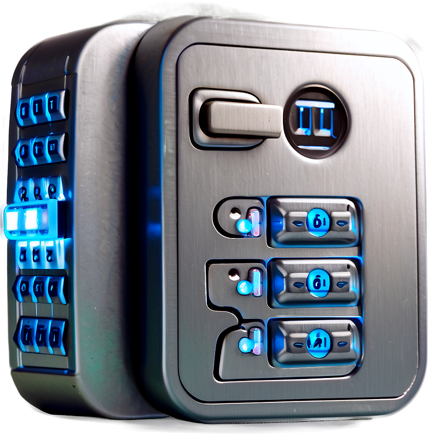 Electronic Keypad Lock Png 89