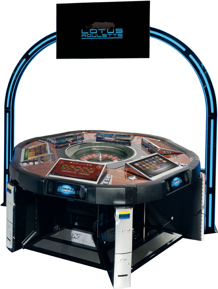 Electronic Multiplayer Roulette Table