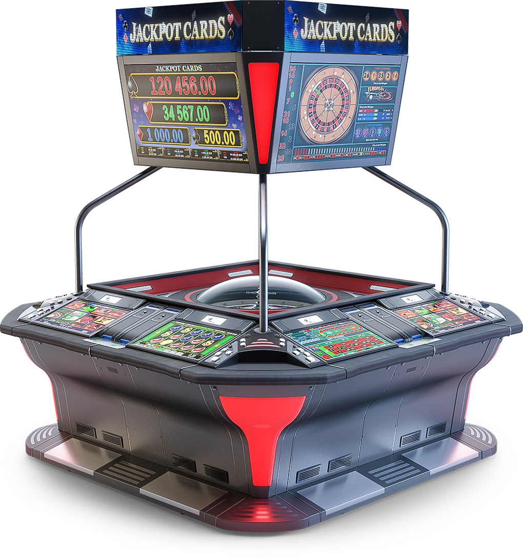 Electronic Roulette Table Jackpot Display