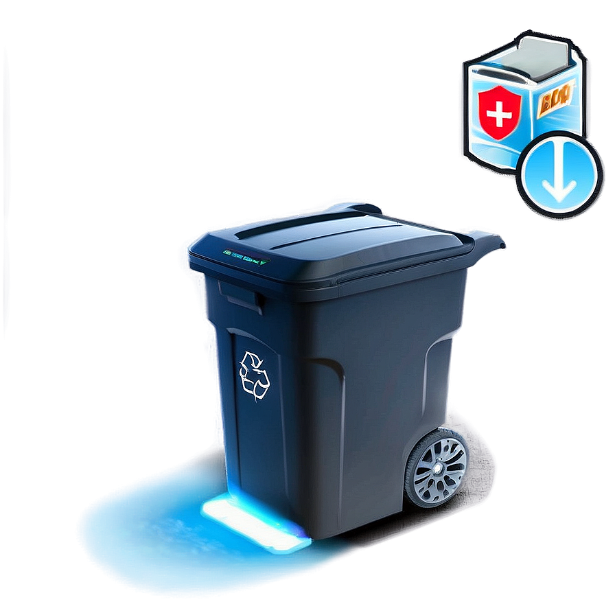 Electronic Trash Bin Snapshot Png Rwg57