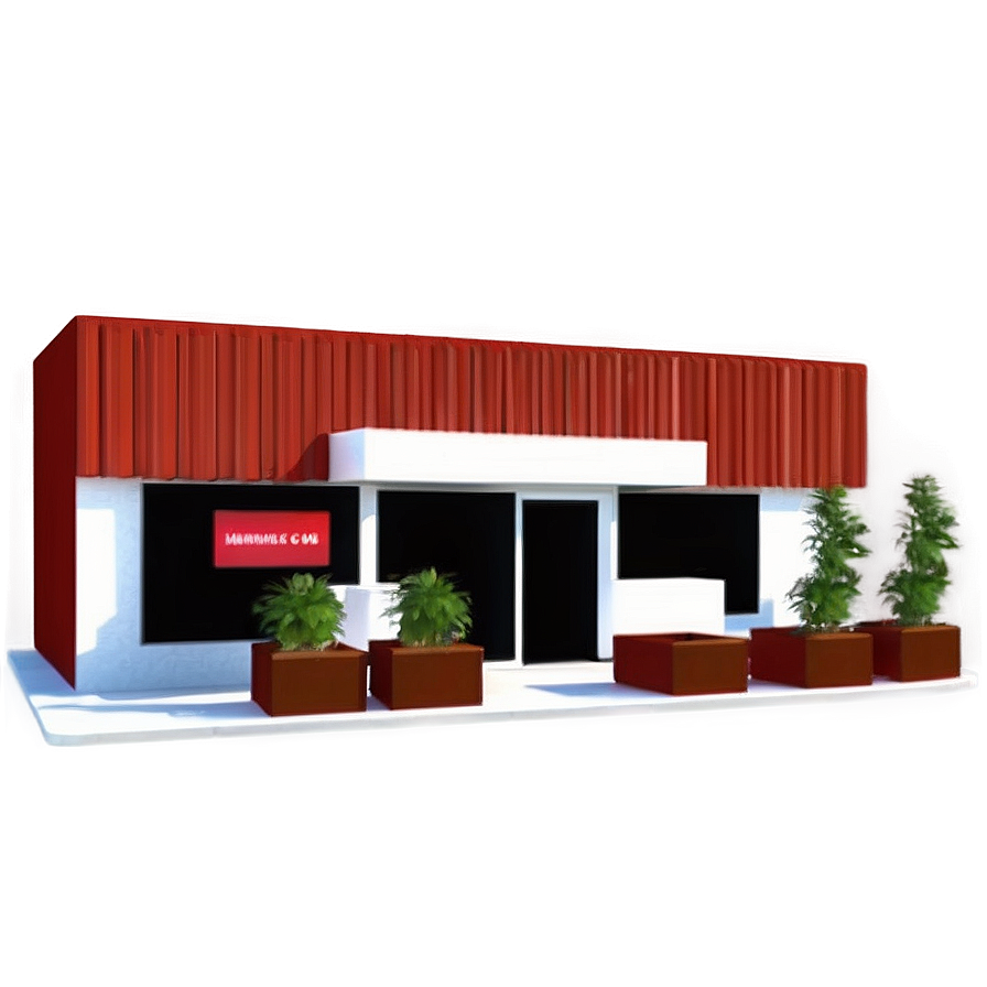 Electronics Shop Facade PNG tcn83 PNG with transparent background