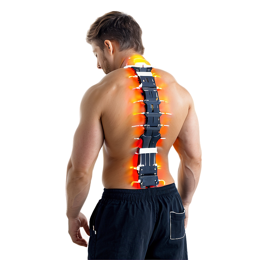 Electrotherapy for Back Pain PNG 9 PNG with transparent background
