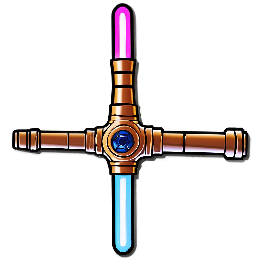 Electrum Finish Lightsaber Png 05042024