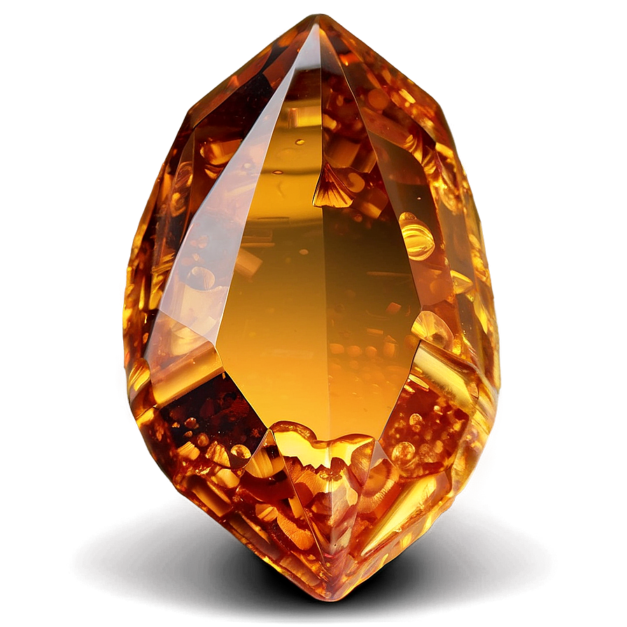 Elegant Amber Gem Png Pfe