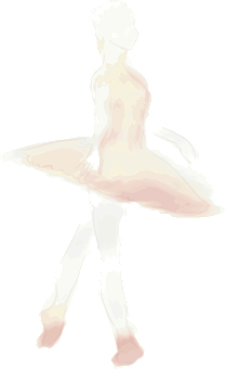 Elegant Ballerina Silhouette