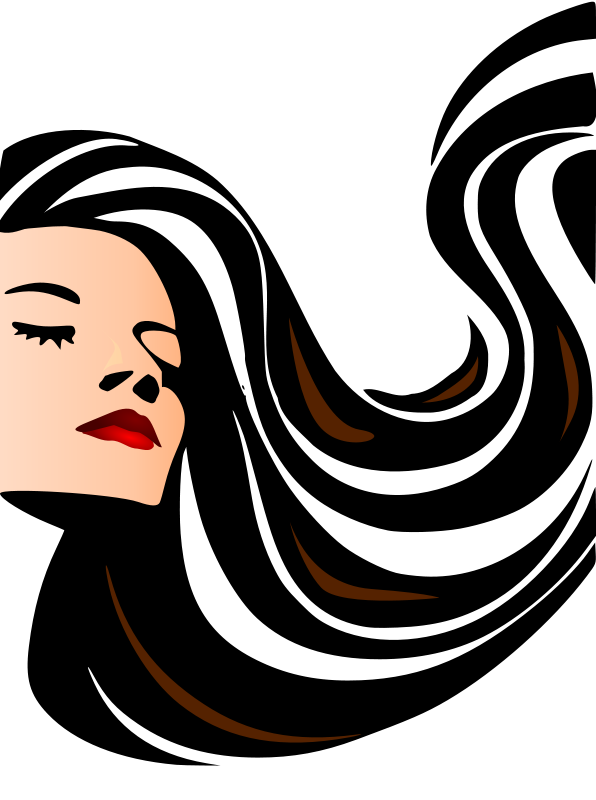 Elegant Beauty Profile Vector