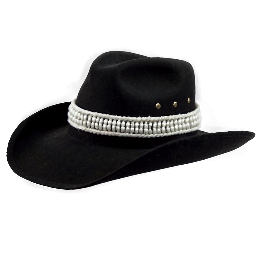 Elegant Black Cowboy Hat Png Vds60