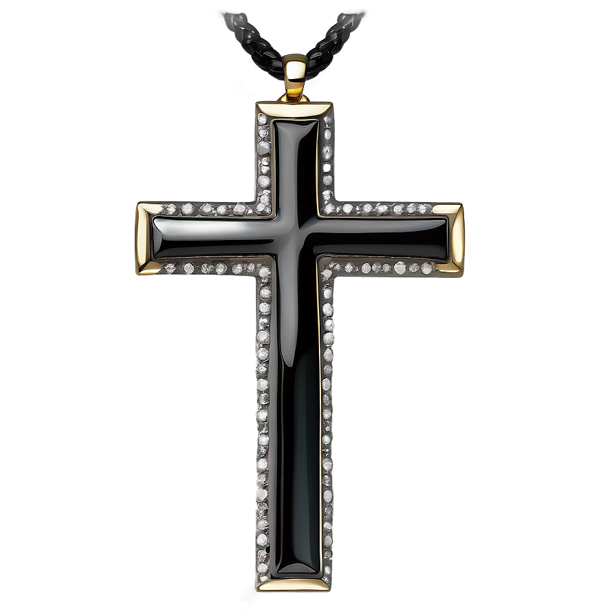 Elegant Black Cross Png Iwy26