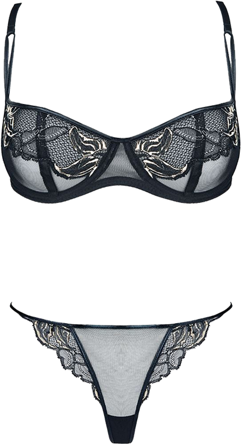Alix Magnetic - Demoniq Lingerie - Lingerie Top, HD Png Download PNG with transparent background