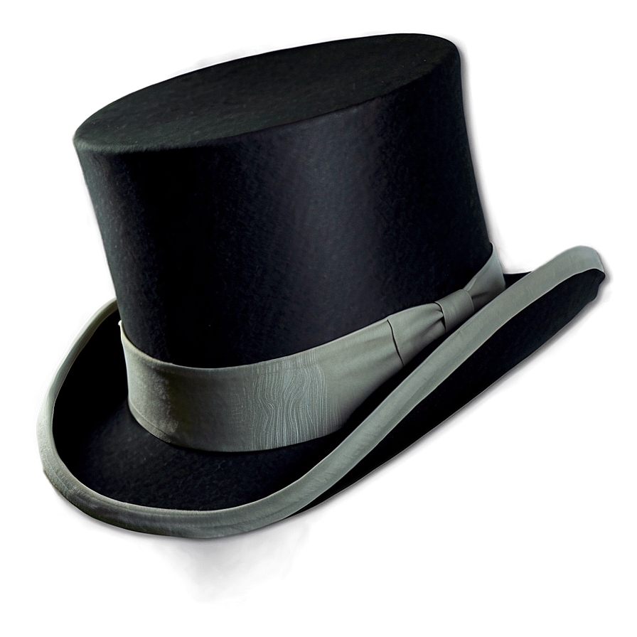Elegant Black Top Hat PNG sxa93 PNG with transparent background