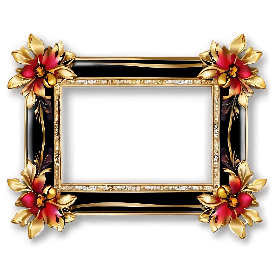 Elegant Border Frame Png Onk