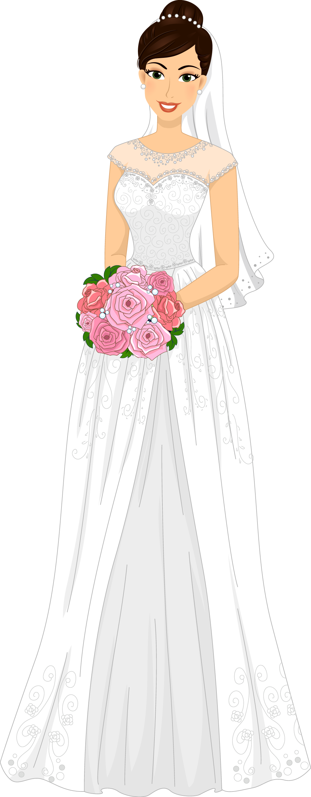 Bride - Transparent Bride Dress Png, Png Download PNG image with a transparent background, free high-resolution download