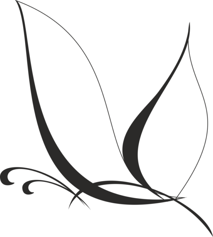 Transparent Butterfly Clip Art Black And White - Black And White Vector Butterflies, HD Png Download PNG with transparent background