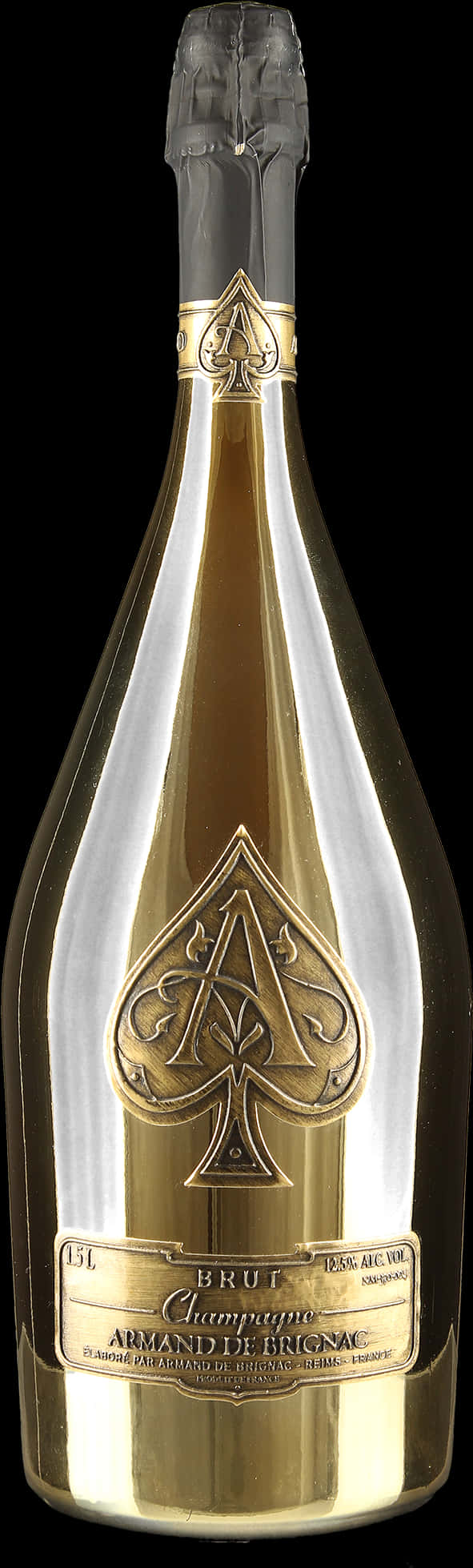 Elegant Champagne Bottle